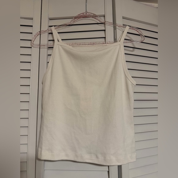NWT DÔEN “Angie” Square Neck Tank in Salt / M - Picture 4 of 7
